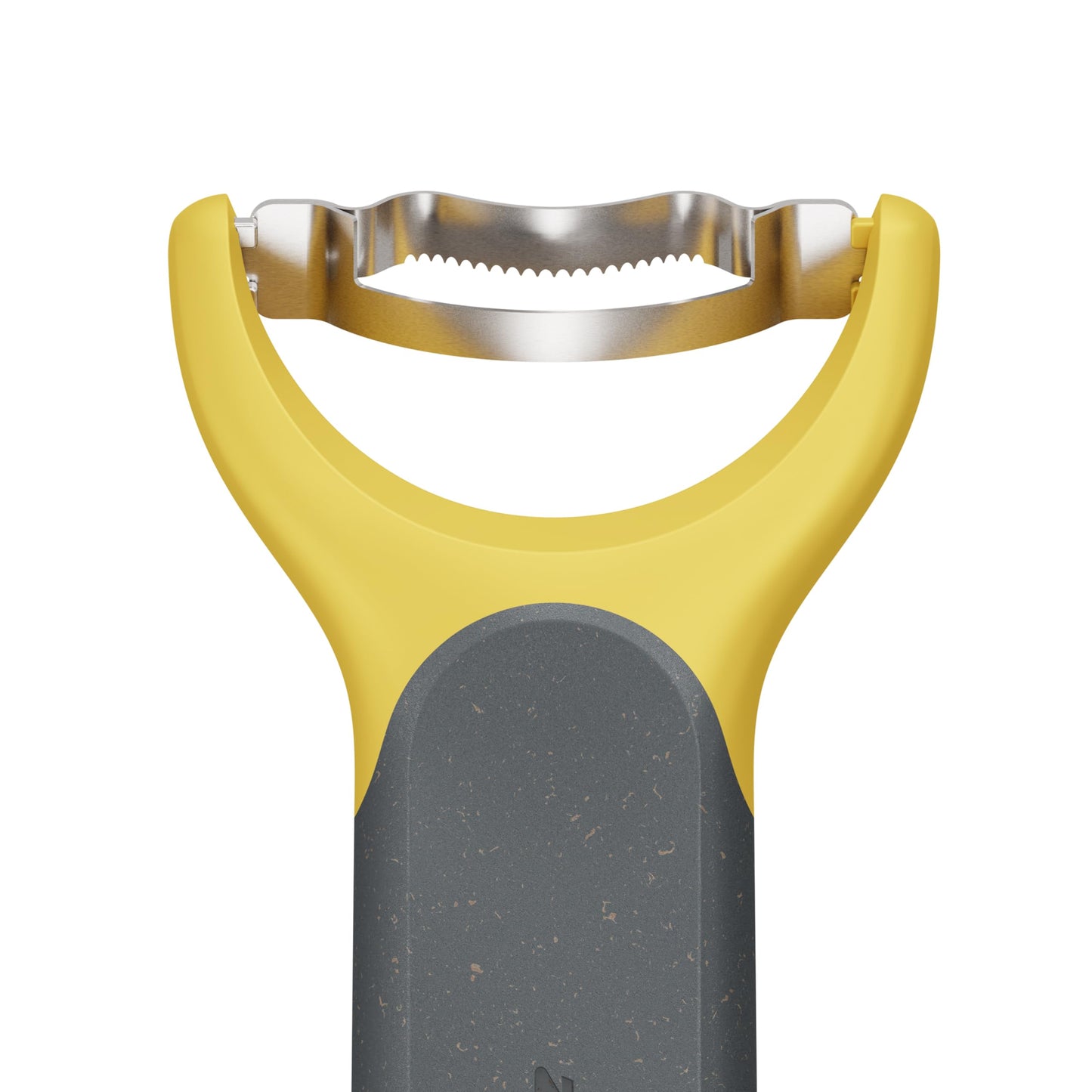 Zyliss Corn Stripper – Extra Sharp Corn on the Cob Stripper Tool & Kernel Remover with Stainless Steel Serrated Blade – Ergonomic Handle – Dishwasher Safe – Yellow/Black