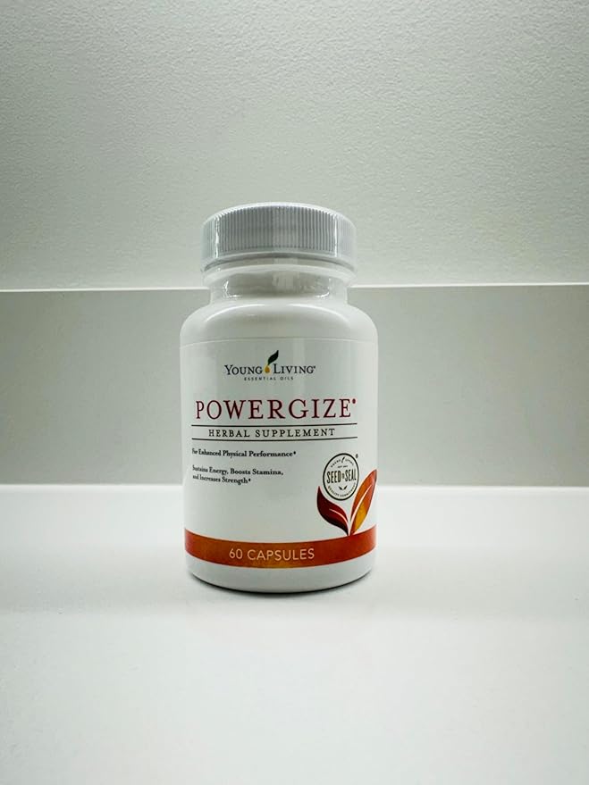 Young Living - PowerGize 60 Capsules | Workout Support Supplement for Men & Women | Supports Muscle Health, Energy, and Stamina for Active Lifestyles