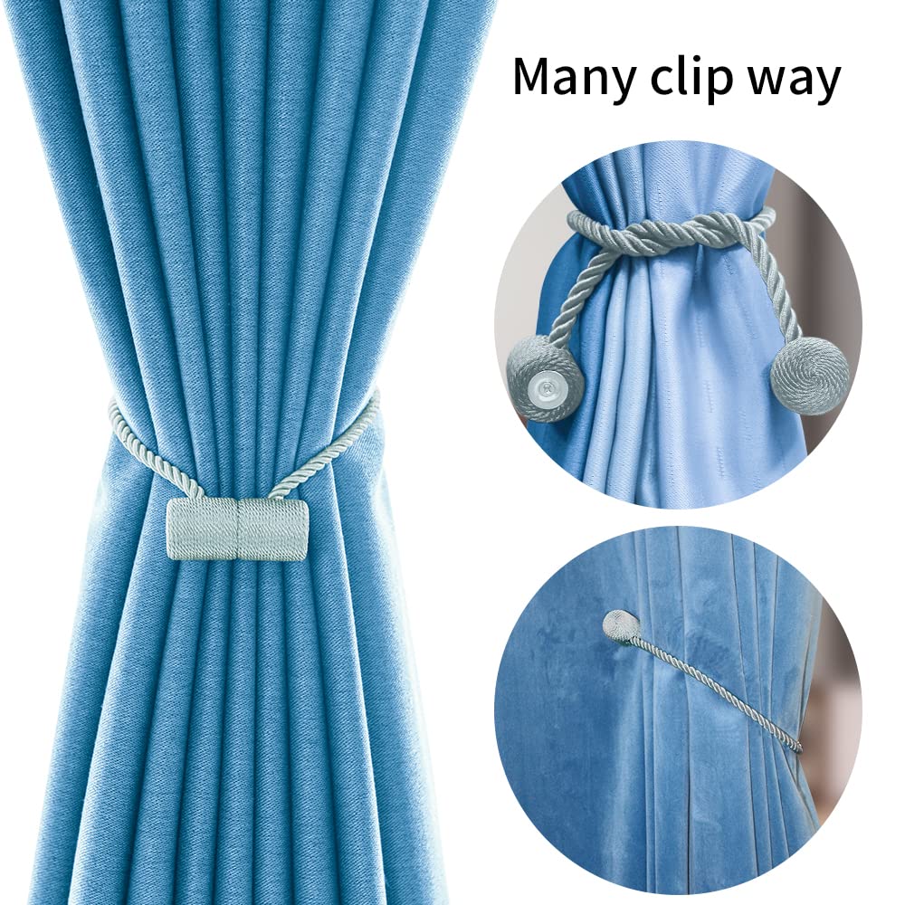 18 Inch Strong Magnetic Curtain Tiebacks (2 Count)