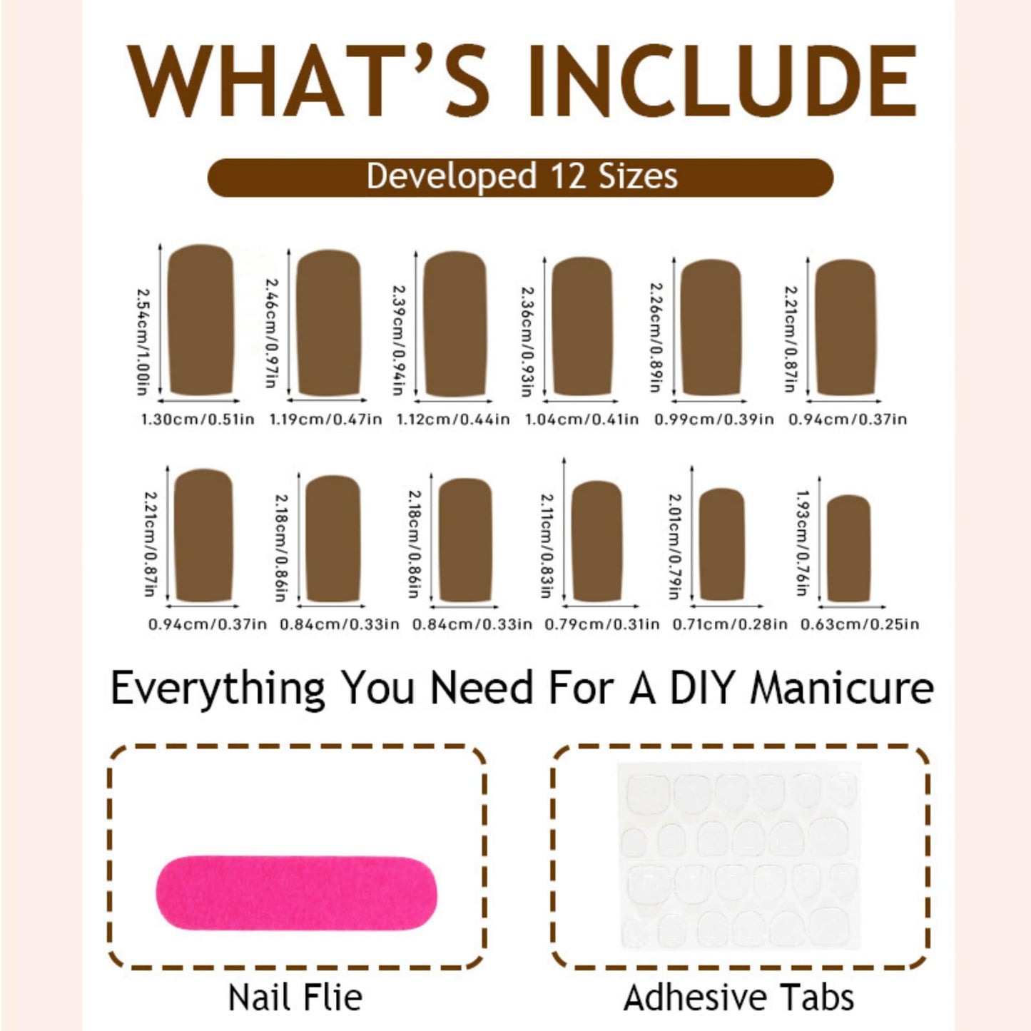 Square Press on Nails Medium Fake Nails Rhinestones Acrylic Nail Press ons SEENEEY Gold Charm and 3D Flowers Designs Stick on Nail for Women 24pcs