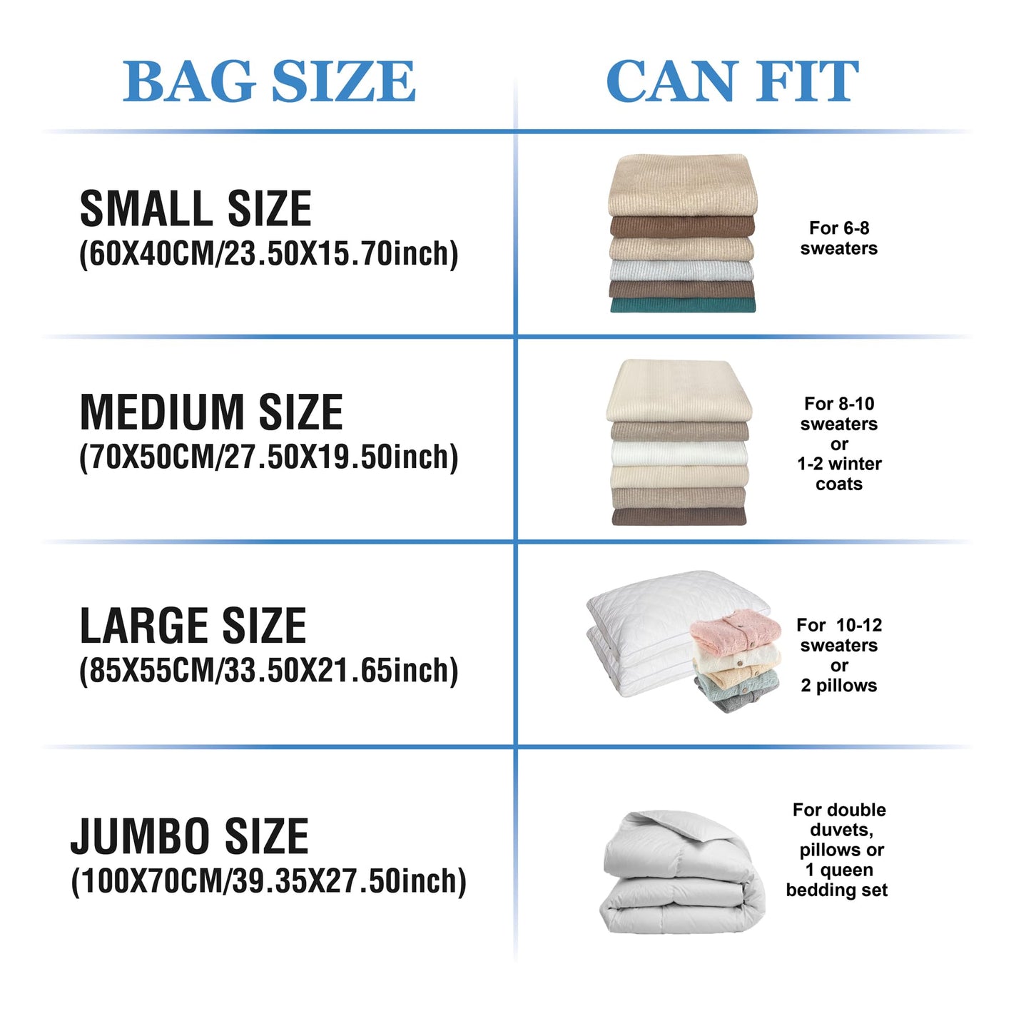 Vacuum Storage Bags with Electric Pump, Space Saver Vacuum Seal Bags with Pump, Sealer Compression for Clothes, Comforters, Blankets, Bedding, 15 Large