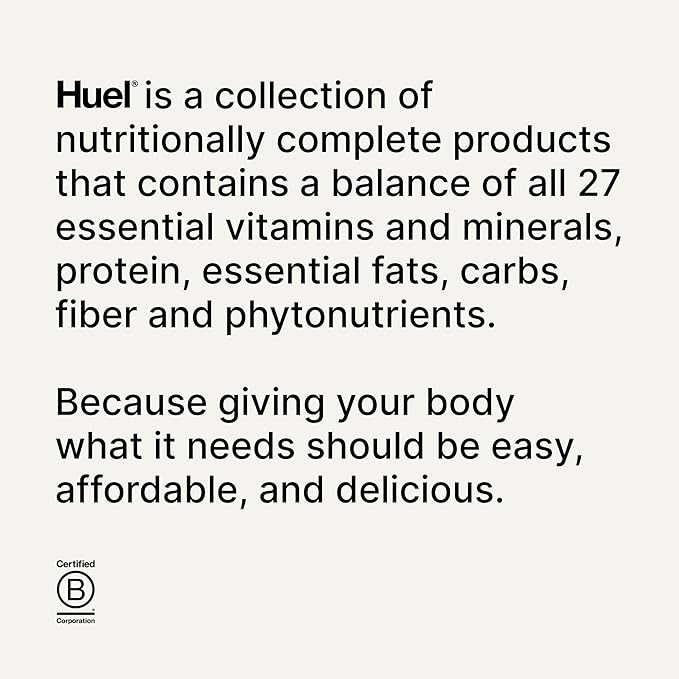Huel Complete Nutrition Vegan Protein Bars | Peanut Caramel | 13g Protein | 27 Vitamins & Minerals, 2g Sugar, Non-GMO, 100% Plant Based Snack | 12 Pack