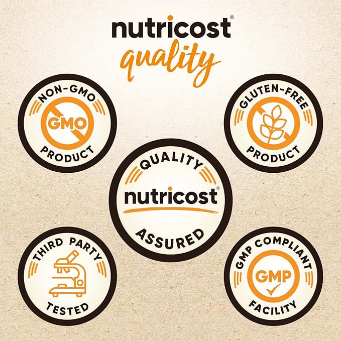 Nutricost Organic Whey Protein Concentrate, French Vanilla Flavored, (2LBS) - Gluten-Free, Non-GMO