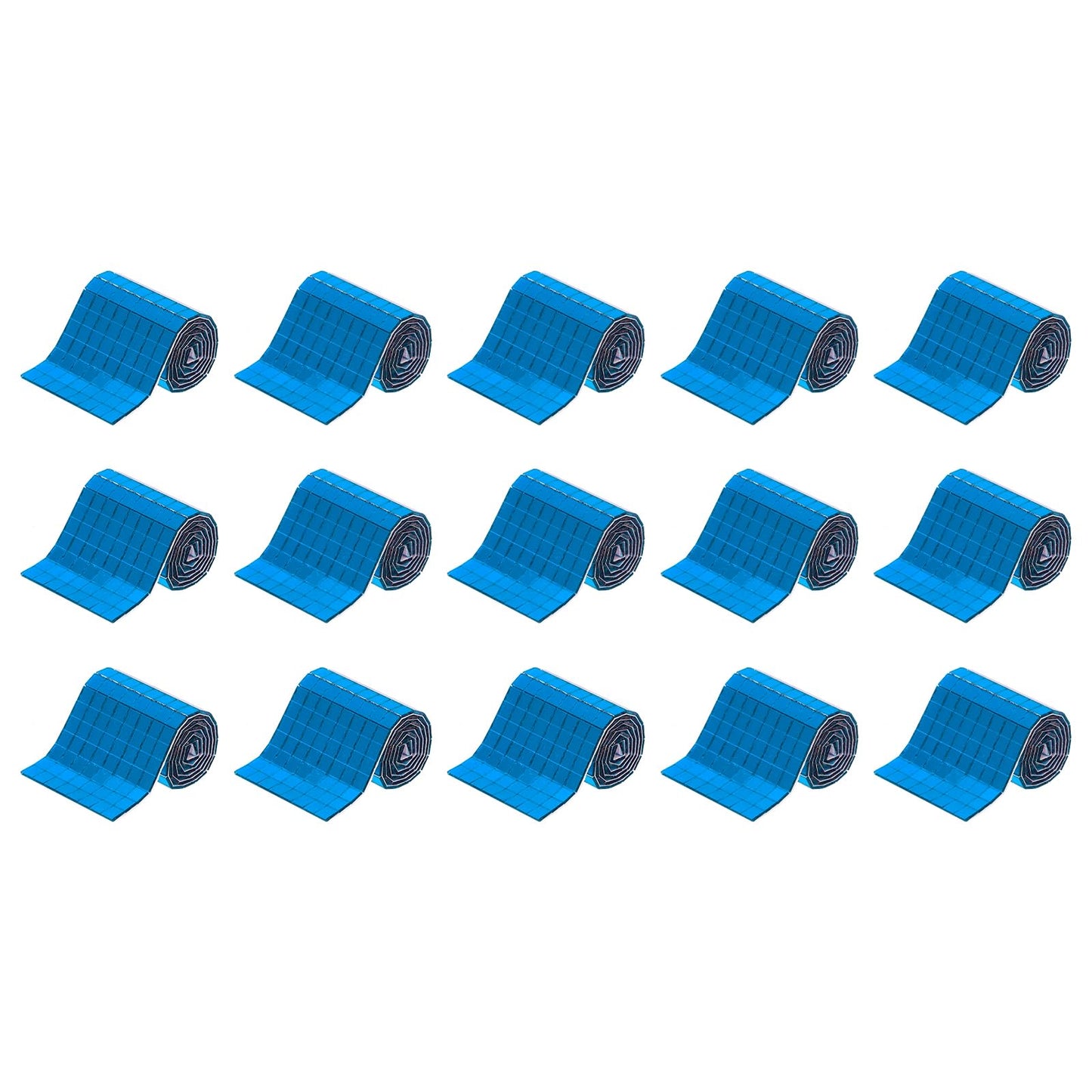MECCANIXITY 7200 PCS Glass Mirrors Disco Ball Tiles Self-Adhesive Deep Blue Mirror Mosaic Tiles 5 x 5mm for Disco Ball, DIY Craft, KTV Decoration 15 Sheet