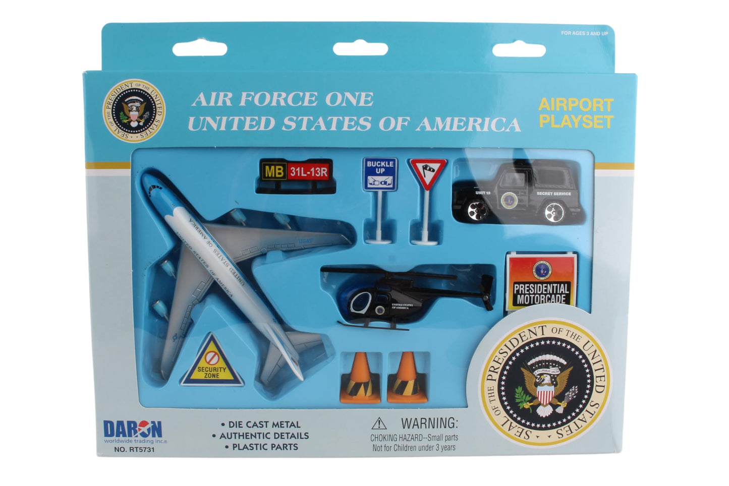 Airforce One United States of America Airport Playset