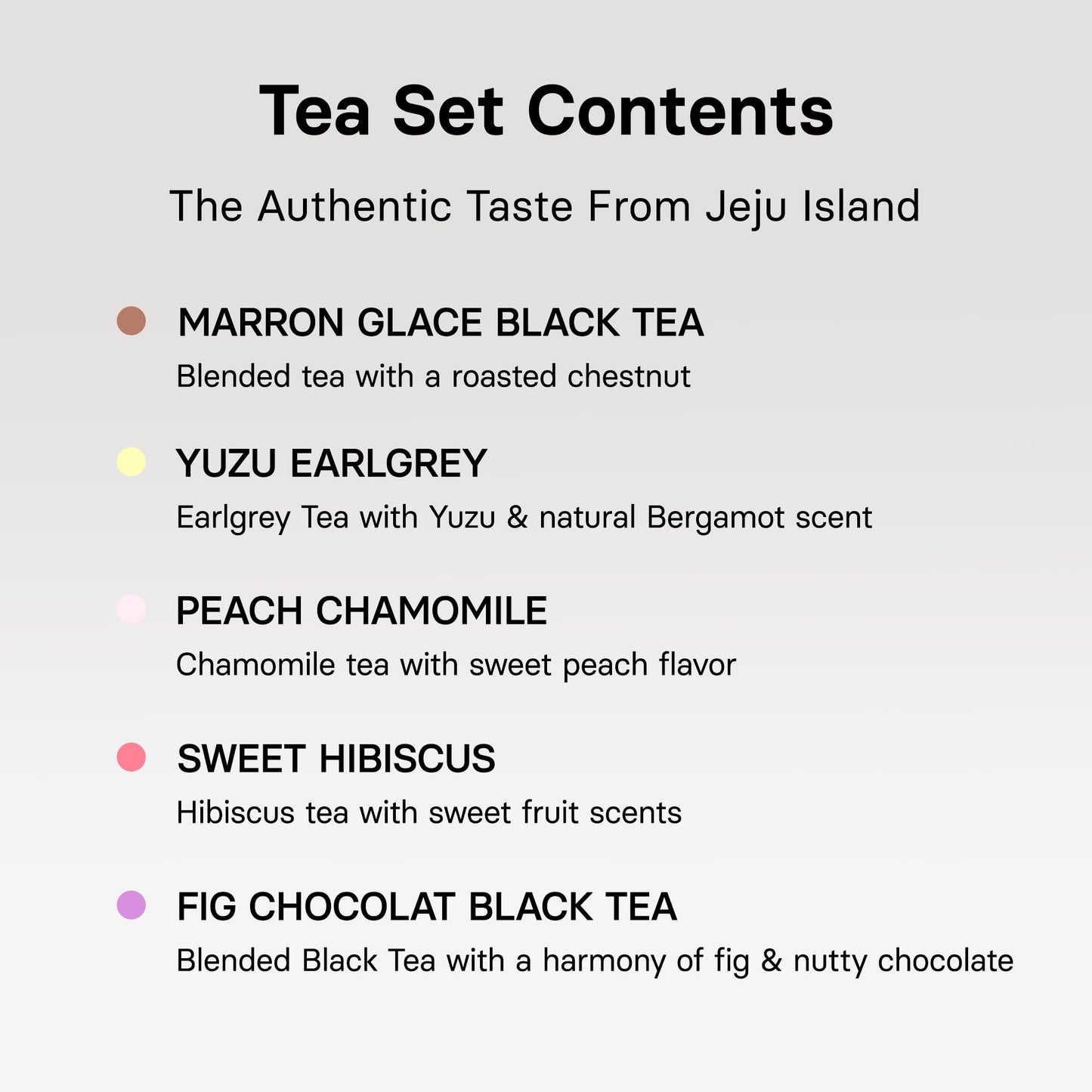 OSULLOC Premium Tea Collection (40 count, 10 flavors x 4 ea), Self Care Sampler Gift Box Variety Pack, Premium Organic Pure & Blended Tea from Jeju