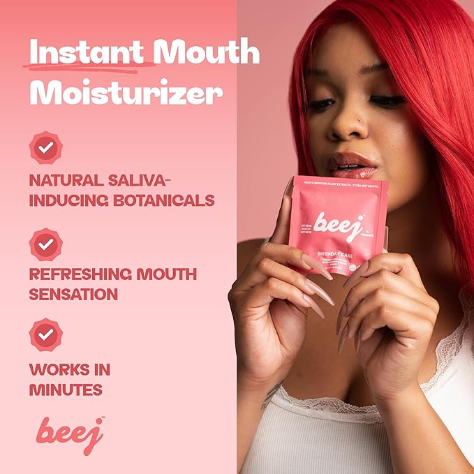 BJ Gummies, by BEEJ. Oral Sex Candy for Couples. (Birthday Cake)