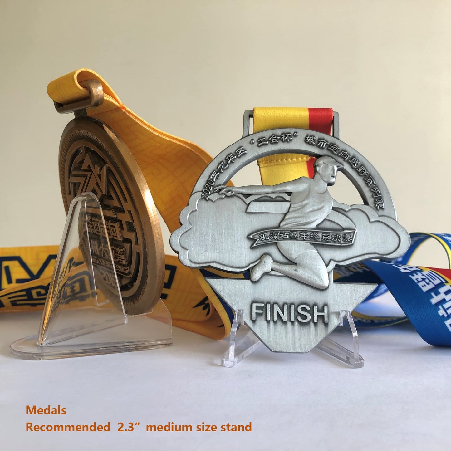LRANFOW Thickened Acrylic Card Stands Mini Easel Holder, Sports Card Stands, Trading Graded Card Stand for Displaying Pocket Graded Card Challenge Medals Casino Chips, 22 Pack 2.7 Inch Tall Clear