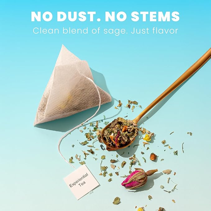 SAGE & HONEY, 100 Loose Leaf Tea Bags THE SIGNATURE OF ALBANIAN HERBS