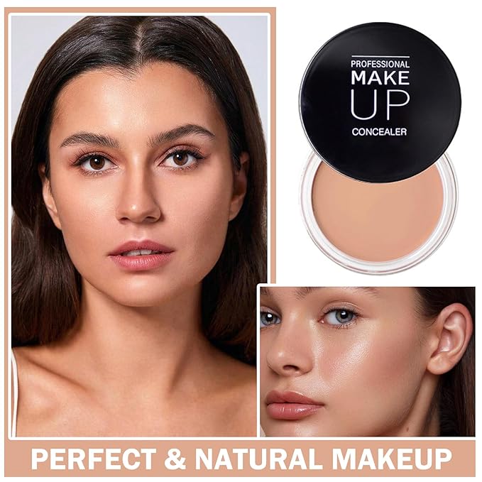 Under Eye Concealer for Dark Circles Color Corrector Pro Full Coverage Concealer de oieras Long-lasting Cover up Makeup -06 TAN