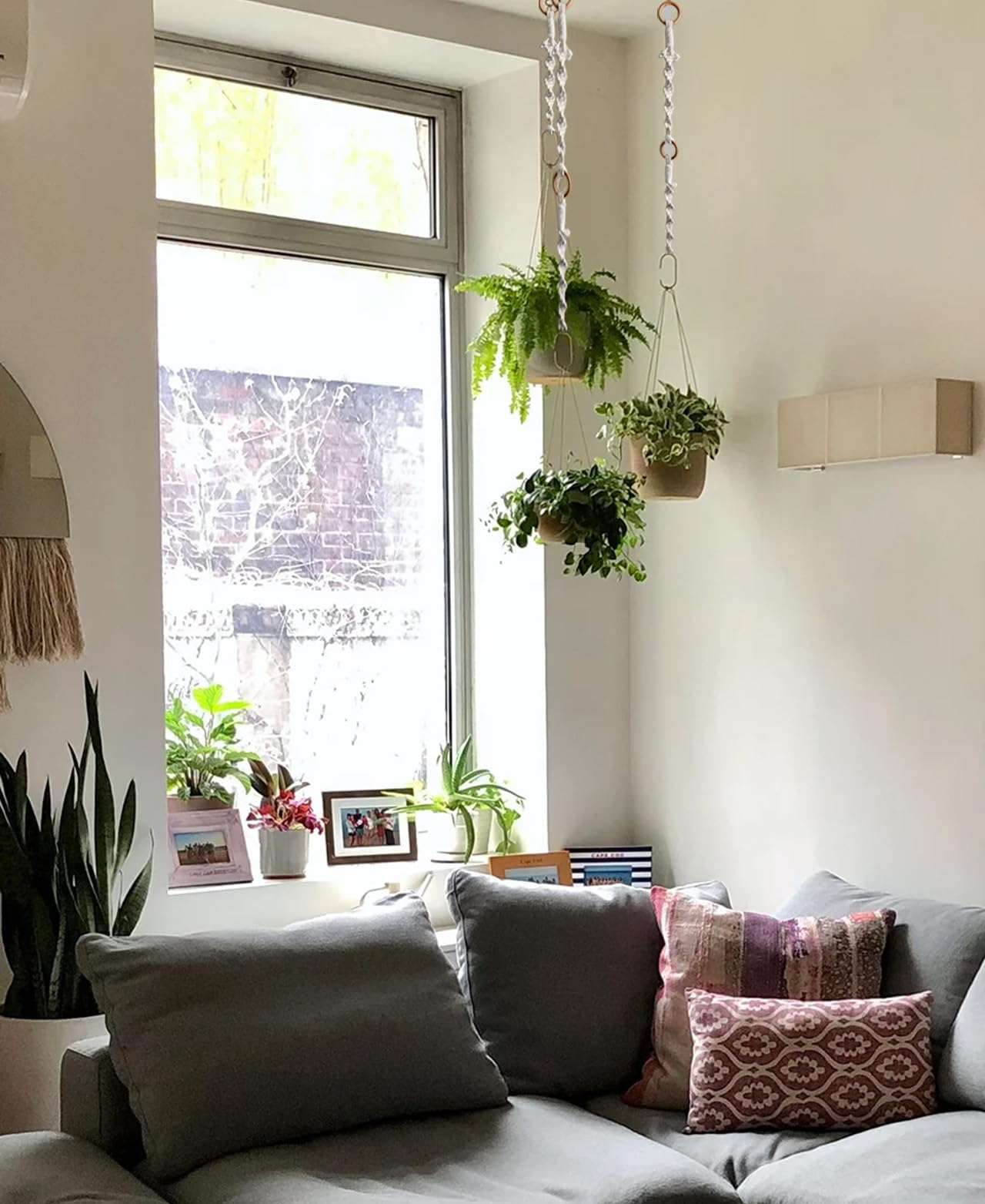 Macrame Plant Hanger Extender (16″-6packFBM)