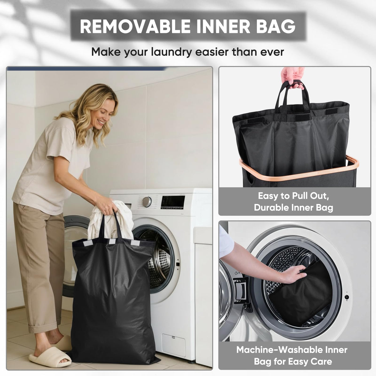 Laundry Hamper with Lid