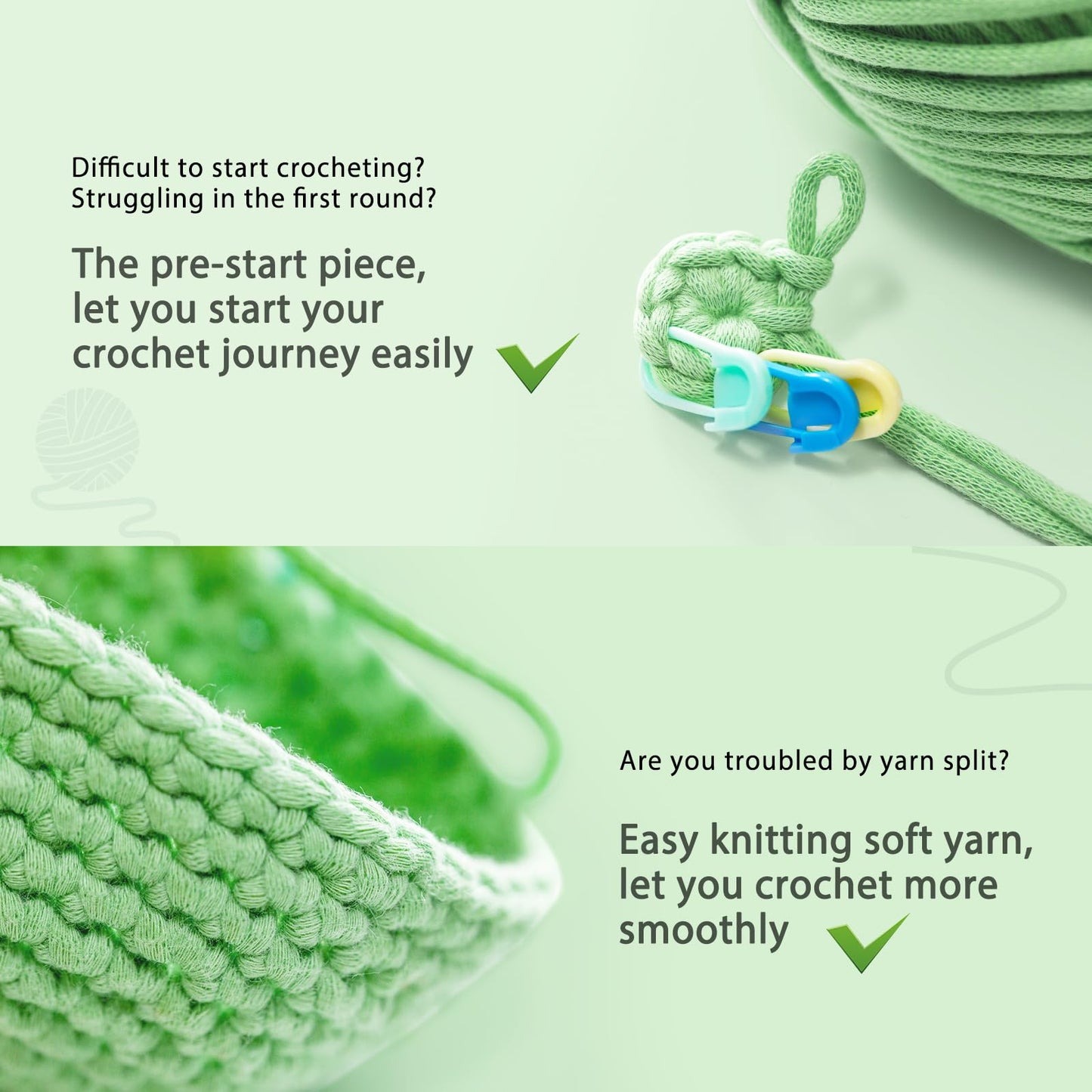 Crochet Kit for Beginners: Highland Cow Crochet Kit, Learn to Crochet, Include Easy Knitting Soft Yarn, Step-by-Step Video Tutorial, Hook, Holiday Birthday Gift for Adults and Teen(30%+ Yarn)