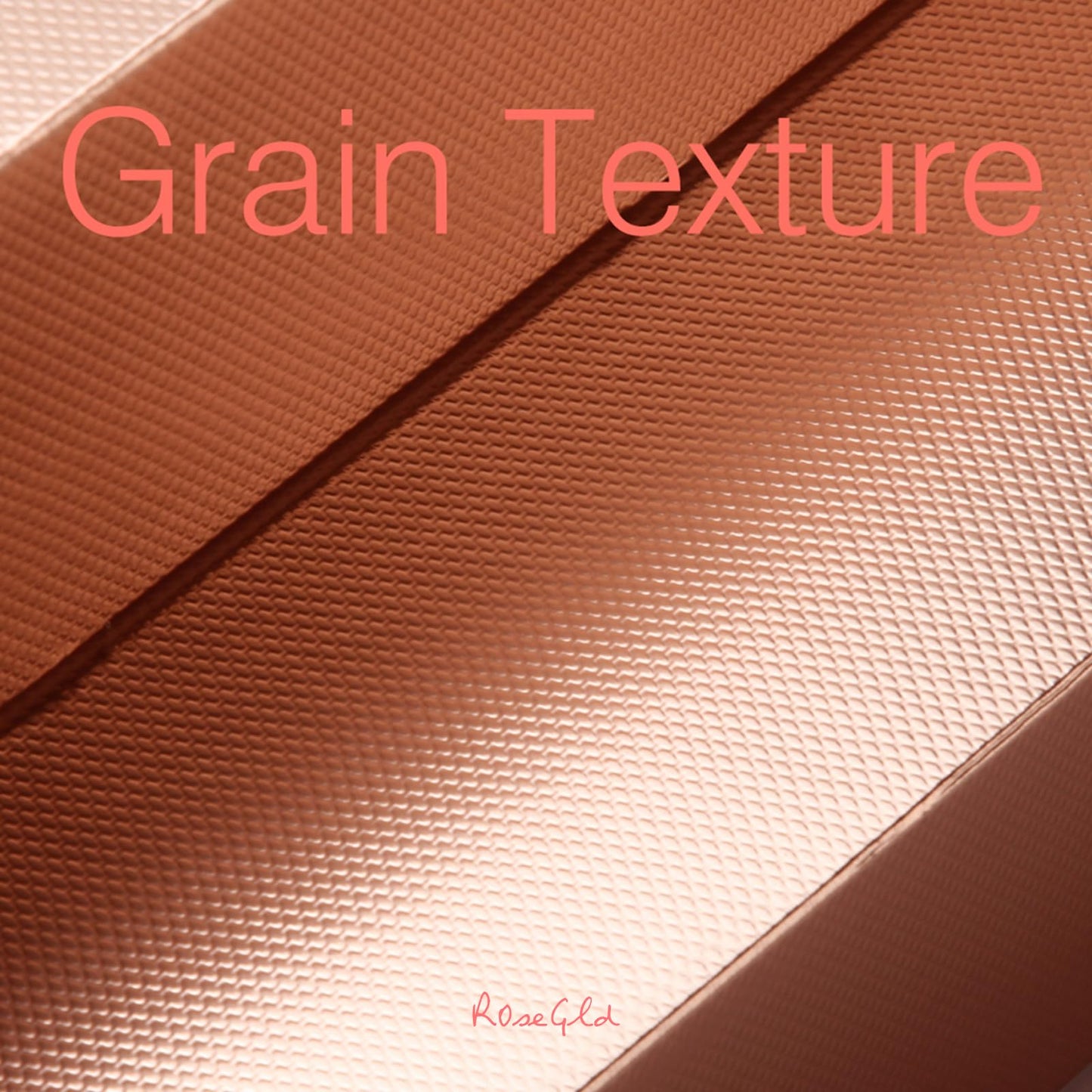 ROSEGLD 6 Extra Large Gift Boxes with Lids - 17x11x2.5 Inches, Rose Gold Gift Wrap Boxes with Grain Texture for Clothes & Apparel