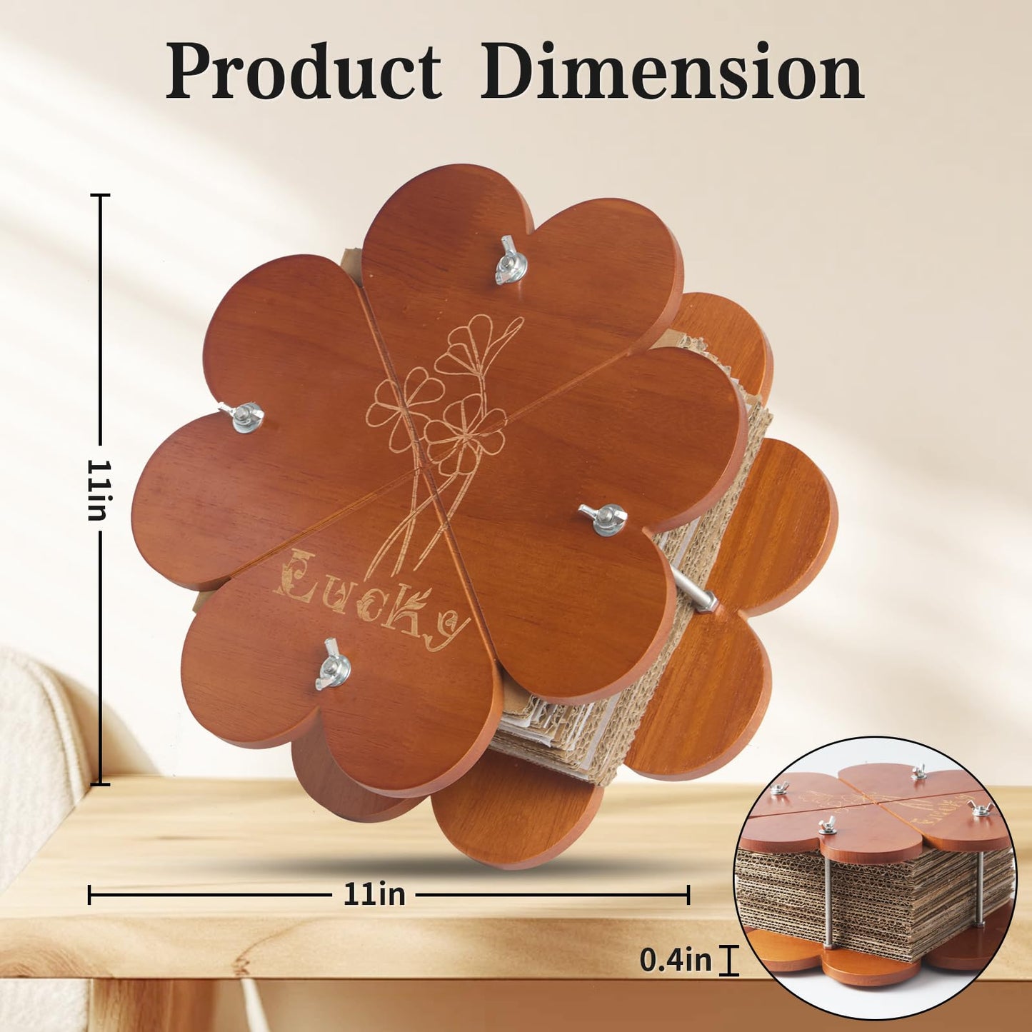 PAZIONMI Extra Large Flower Press Kit – Flower Preservation/Drying Kit for DIY Wedding Bouquet Preservation, DIY Pressed Plant Preservation, 11"x11"Wooden Pressing Boards