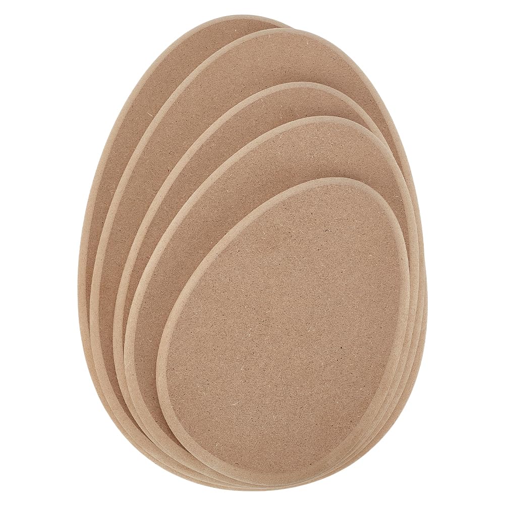 NBEADS 5 Pcs 5 Sizes Ceramics Molds, Ceramics Plate Molds Pottery Molds Pottery Tools Egg Shape Slump Molds Plate Forming Molds for Clay Handbuilding DIY