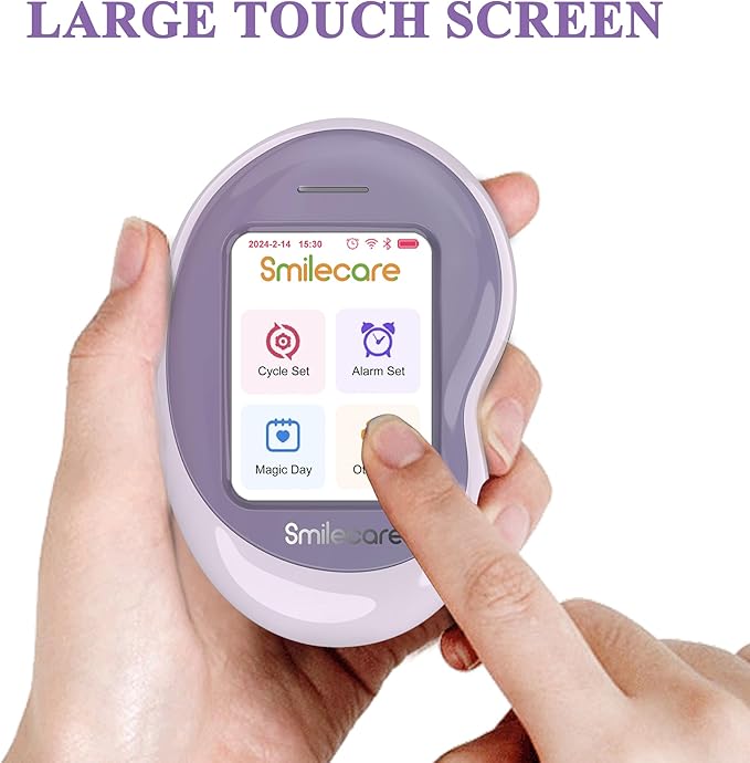 Fertility Monitor Kit 2-in-1 with 20 Ovulation Test Strips & 5 Pregnancy Test Strips + App Included for TTC Women