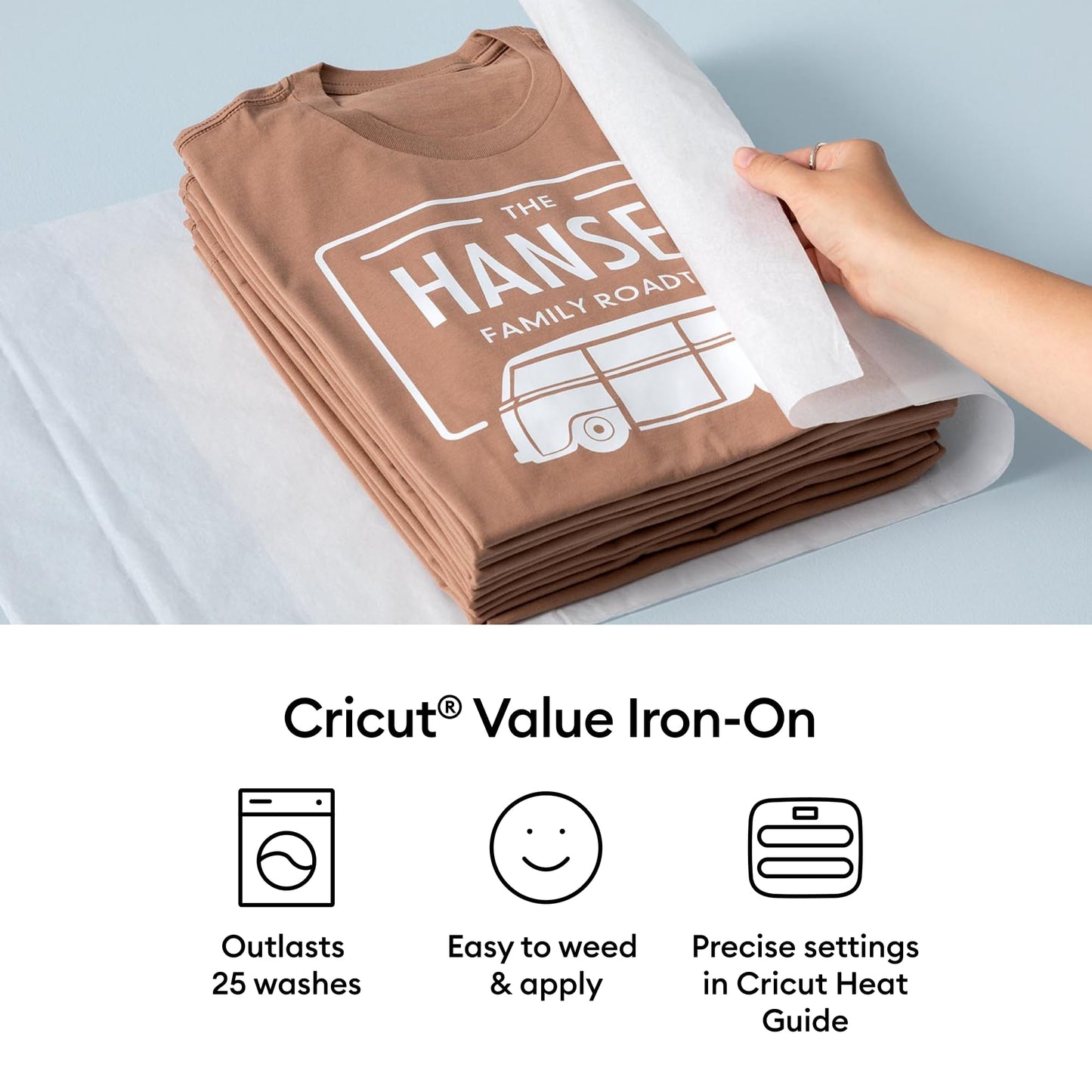 Cricut® Value Iron-On, Magenta (12 in x 20 ft) - HTV Heat Transfer Vinyl