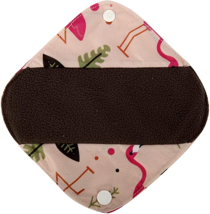 5 XS Panty Liners 1 Wet Bag Cloth Menstrual Pads Reusable Washable (Butterflies, XS Panty Liners)