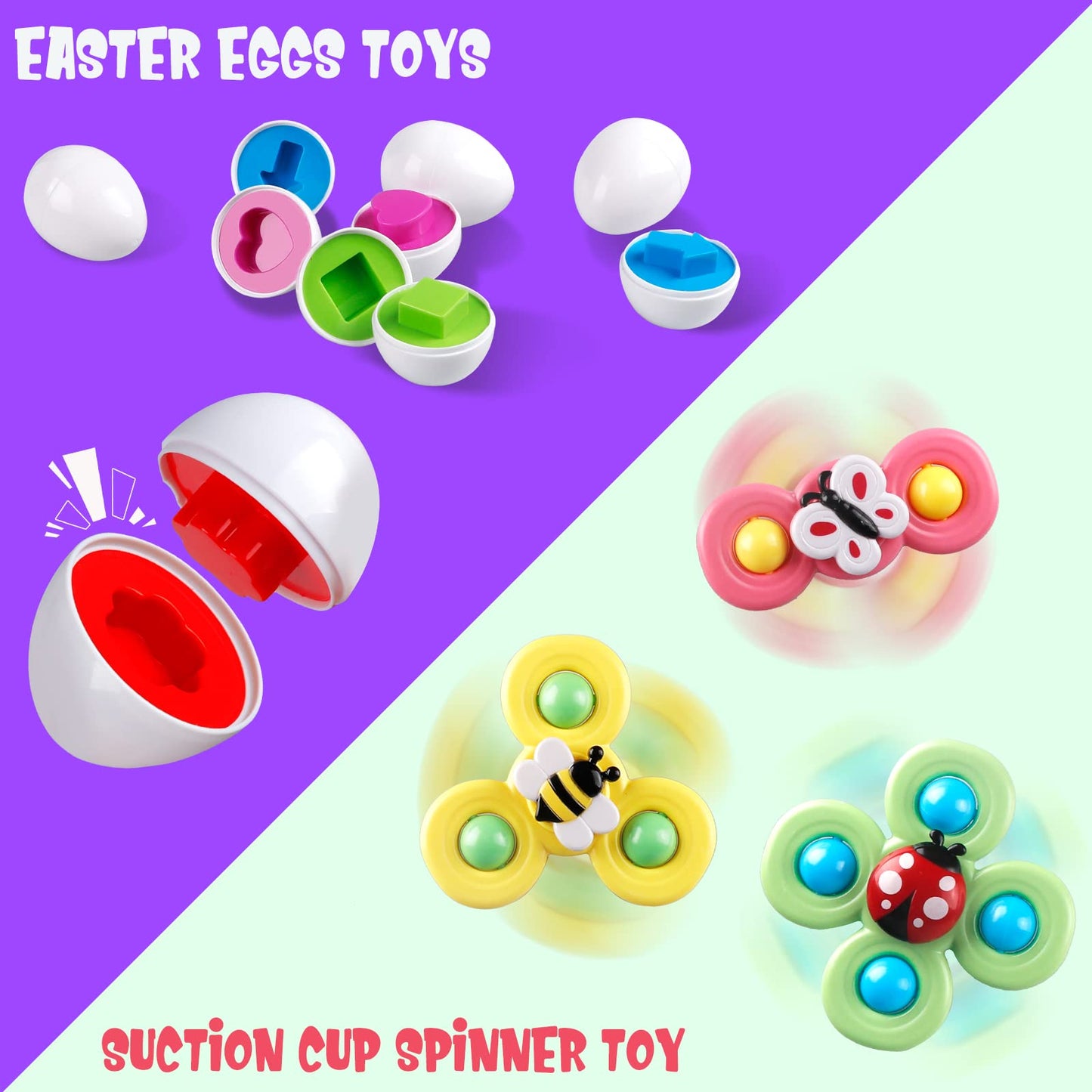Plunack 6 in 1 Baby Toys 6 to 12 Months, Montessori Toy Infant Teething Babies Toy Stacking Blocks Rings Pull String Toy Sorter Sensory Bin