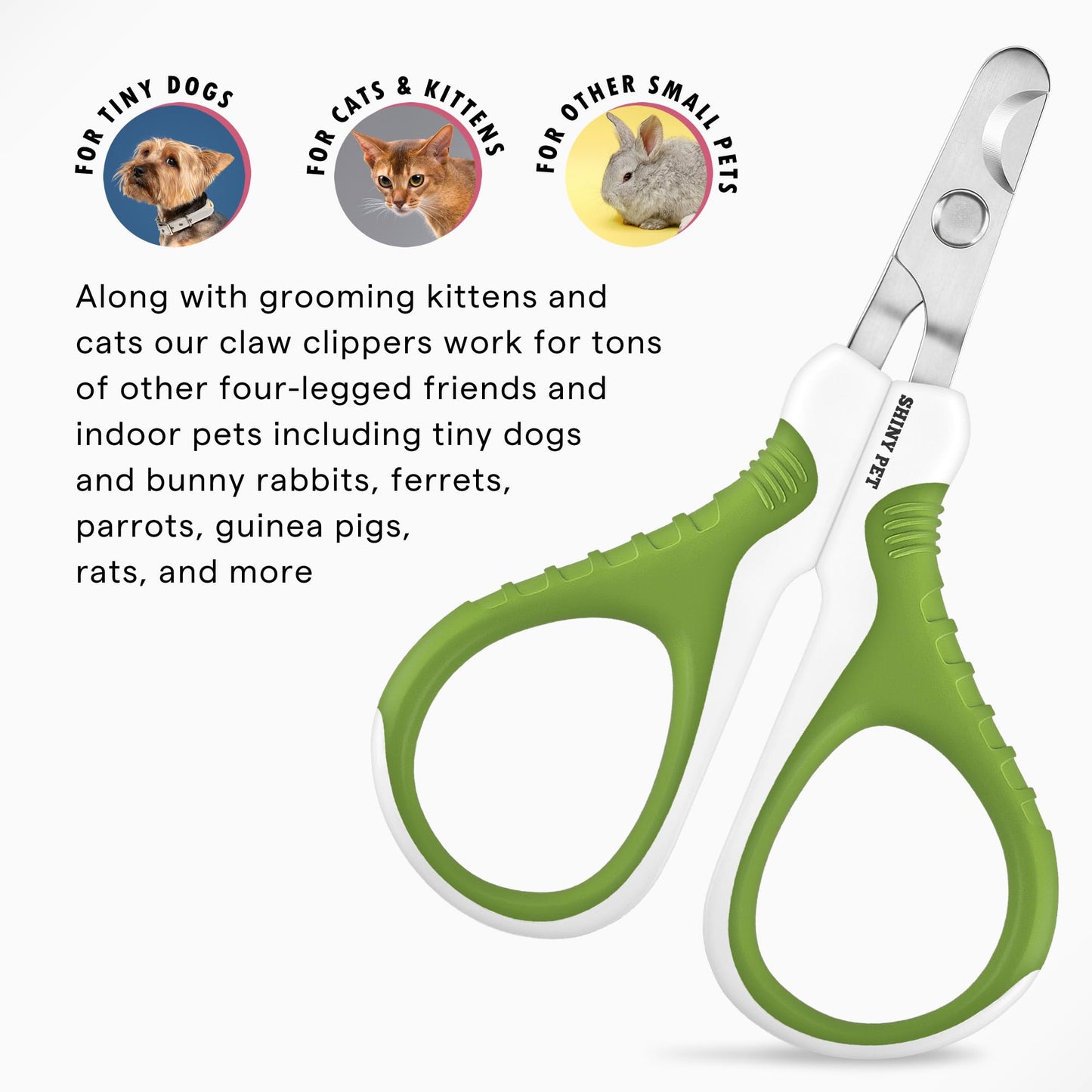 Pet Grooming Tool Bundle Set: Cat Nail Clippers [Tool #4] + Pet Nail Clippers [Tool #5]