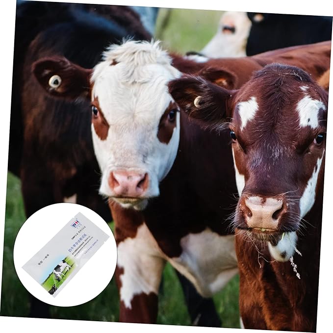 Healifty 2 Pcs Pregnant Tester Pigs Pregnancy Test Strip Horse Pregnancy Test Strip Livestock Testing Paper Cow Pregnancy Detection Tools Cow Pregnancy Test Strip Farm Paper Sow