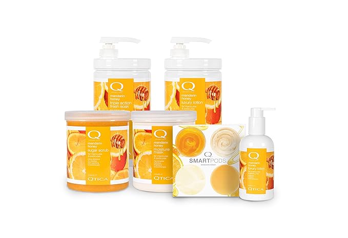 Qtica Smart Spa Sugar Scrub (Mandarin Honey, 7oz)