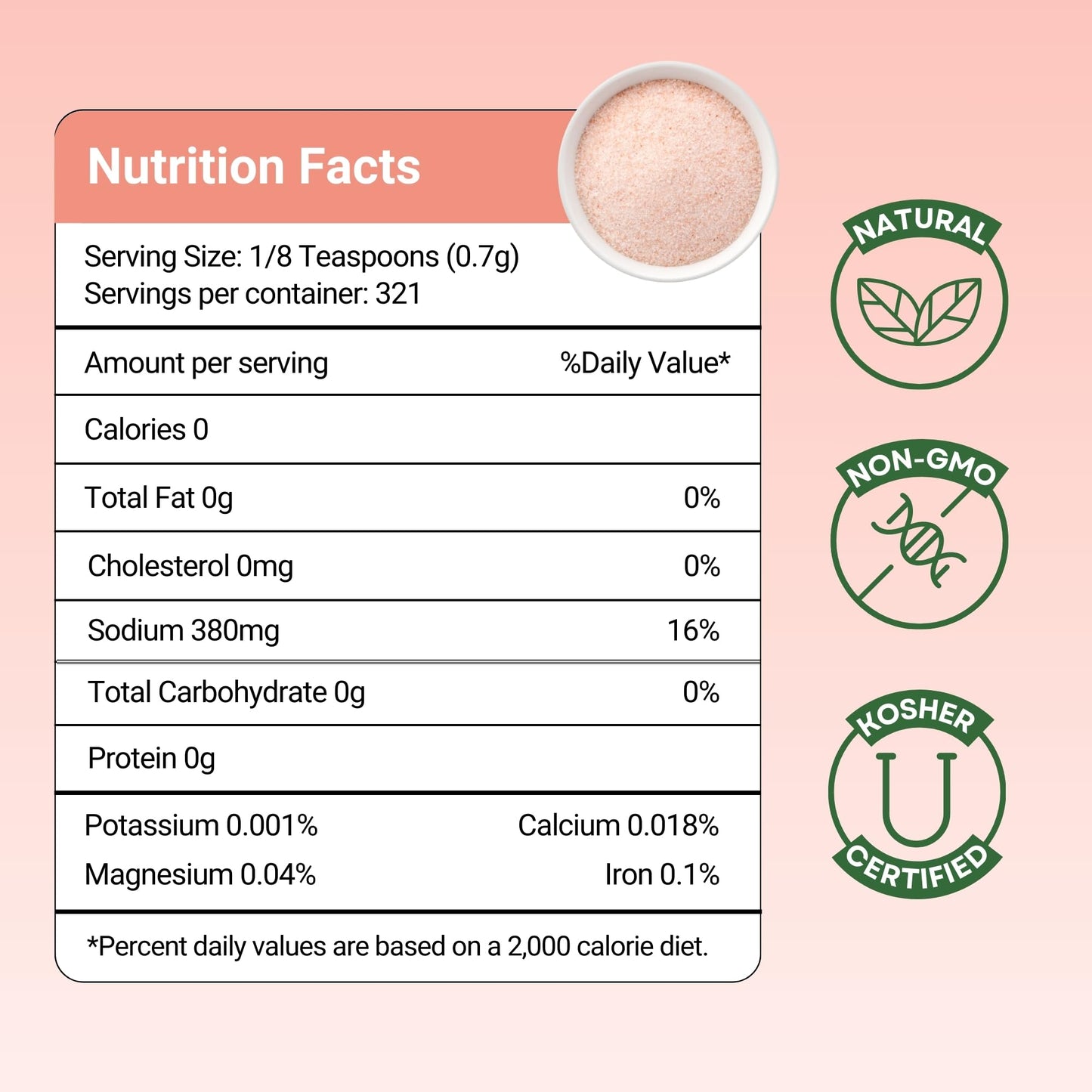 Herbion Naturals Premium Himalayan Cooking Essentials – Pink Salt 5 lbs & Salt Grinder Bottle | Mineral-Rich Seasoning, Pantry Staple & Fresh-Grind Flavor | 2-Piece Bundle