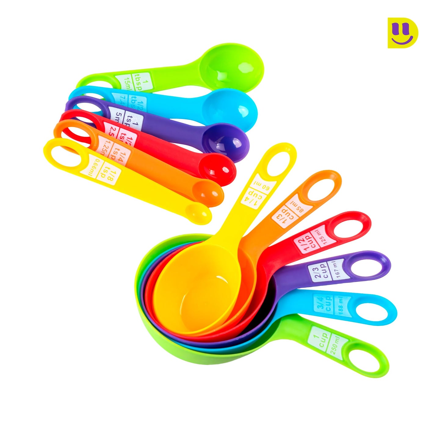 DETOIITO [3 Pack] Reusable Silicone Bags + Measuring Spoons Set - Large, Medium, Small Stand Up Food Storage - Leakproof, BPA Free, Dishwasher & Microwave Safe. Thoughtful Mother's Day Kitchen Gift