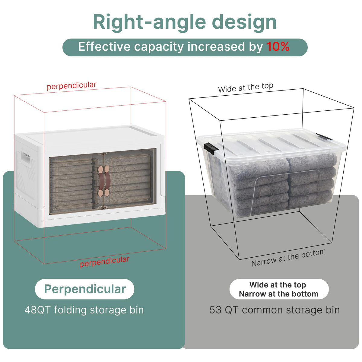 384QT Lockable Plastic Storage Bins (8 Count)