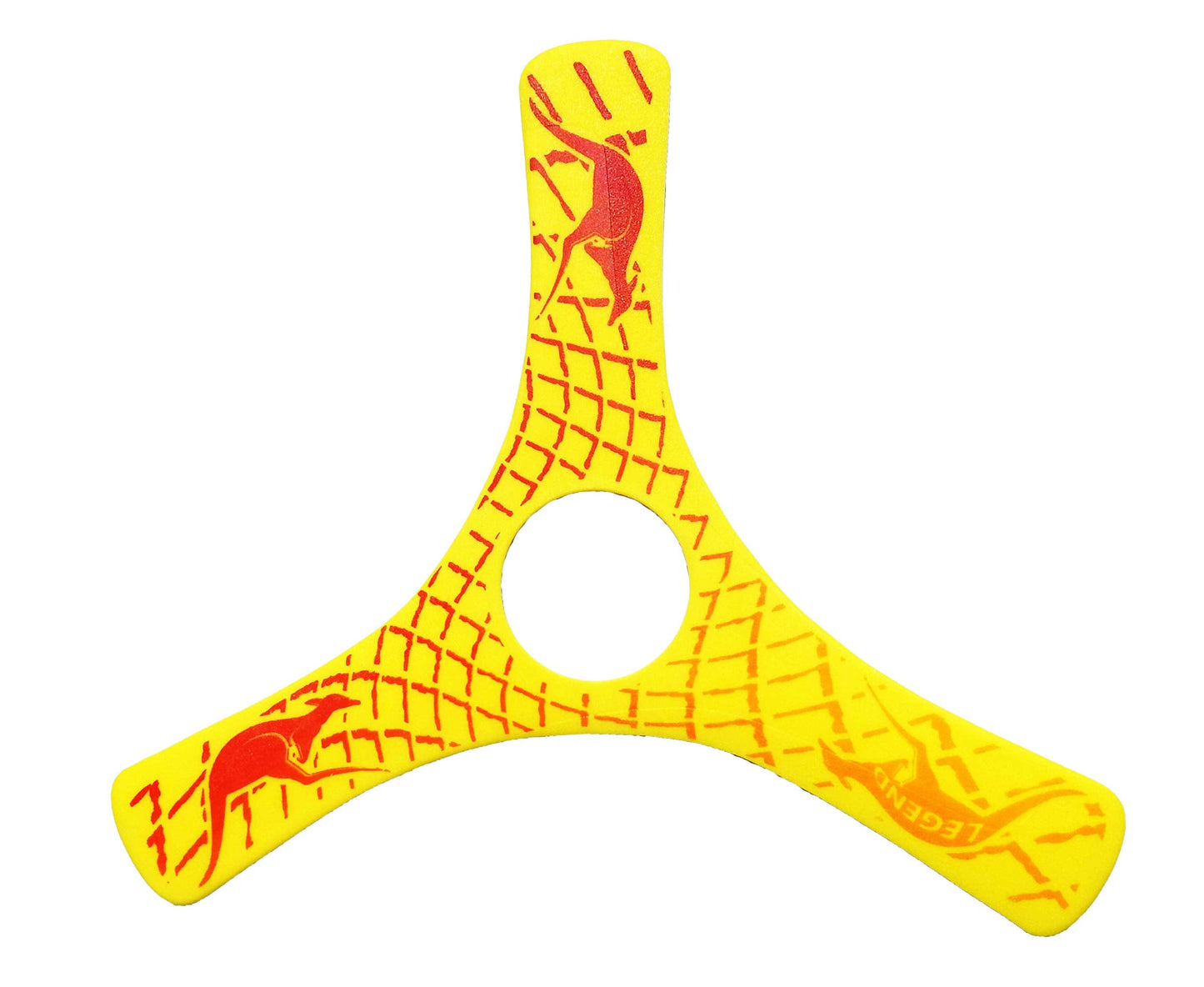 Yellow Spin Racer Boomerang - Fantastic Boomerangs for Children