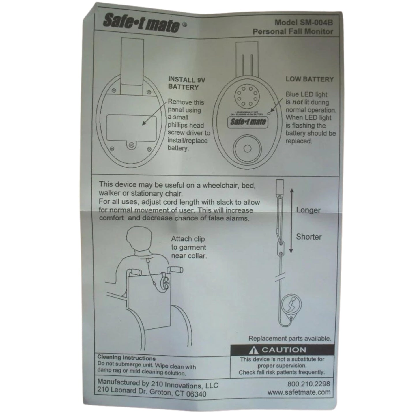 Safe-T Mate Magnetic Personal Alarm