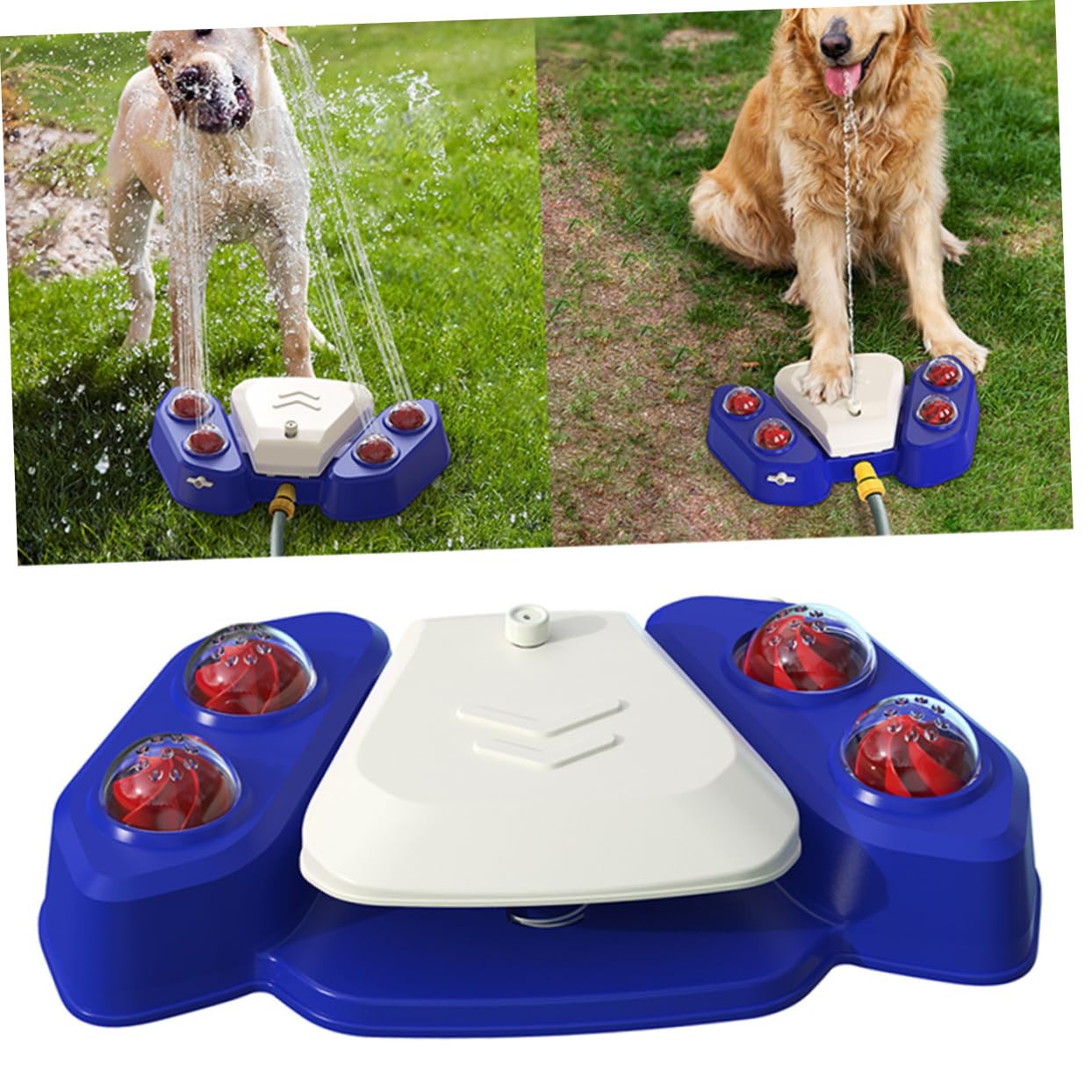 Happyyami Multifunctional Pet Spray Toy Pet Bathing Toy Dog Shower Teasing Fountain