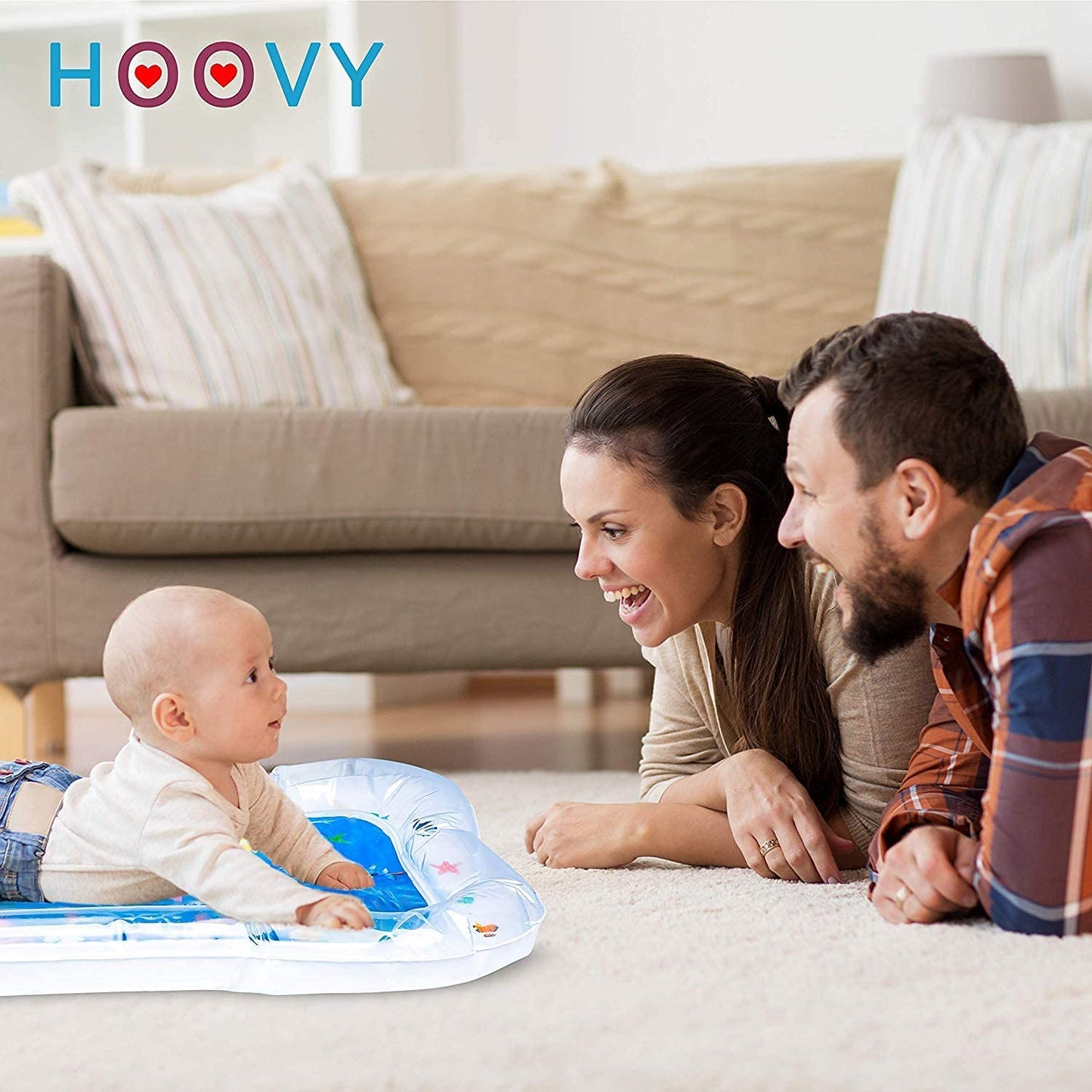 Tummy Time Water Mat for Babies - Fill N Fun Play Mat for Children and Infants, Fun Colorful