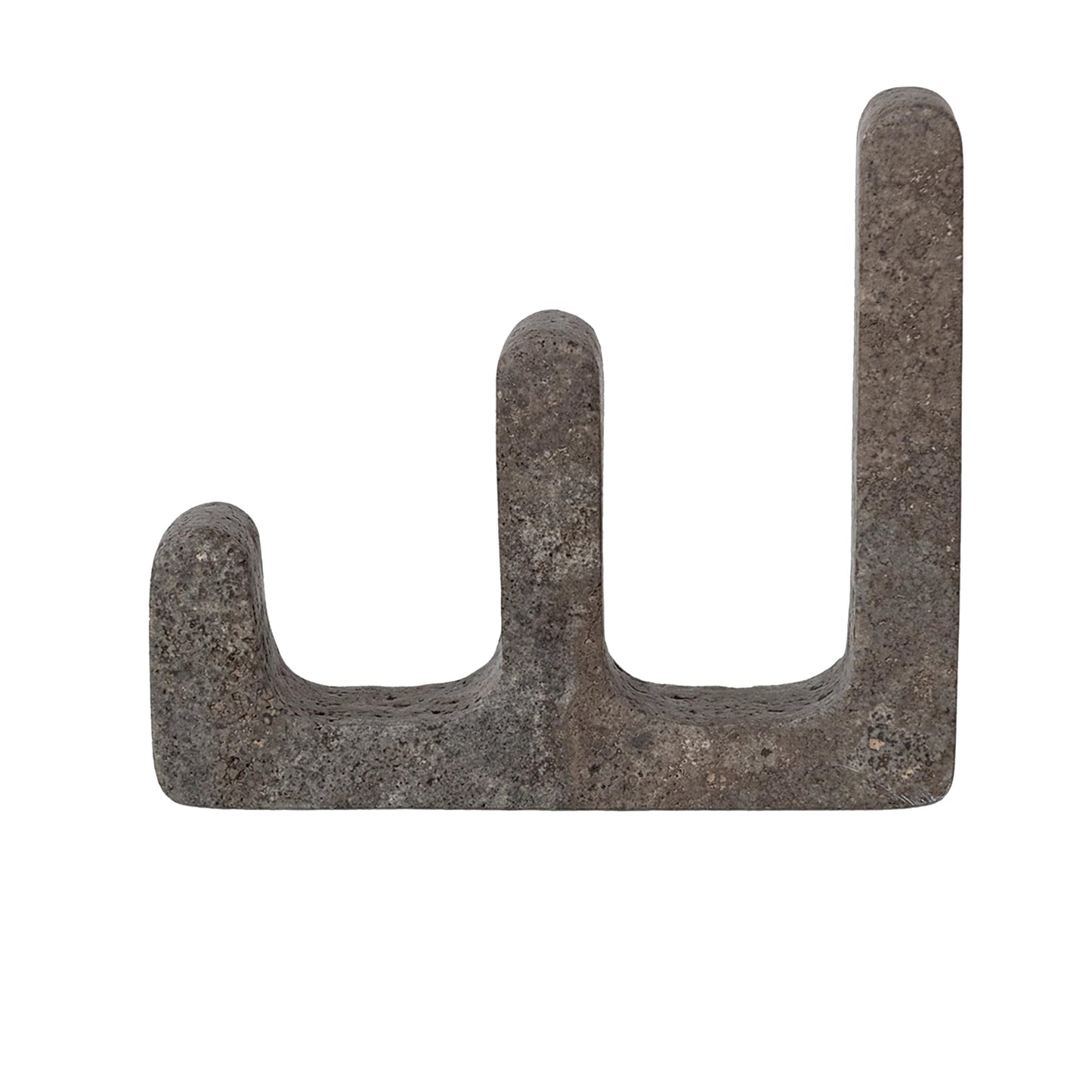 Bloomingville Travertine Abstract Accent Décor Sculpture, Grey