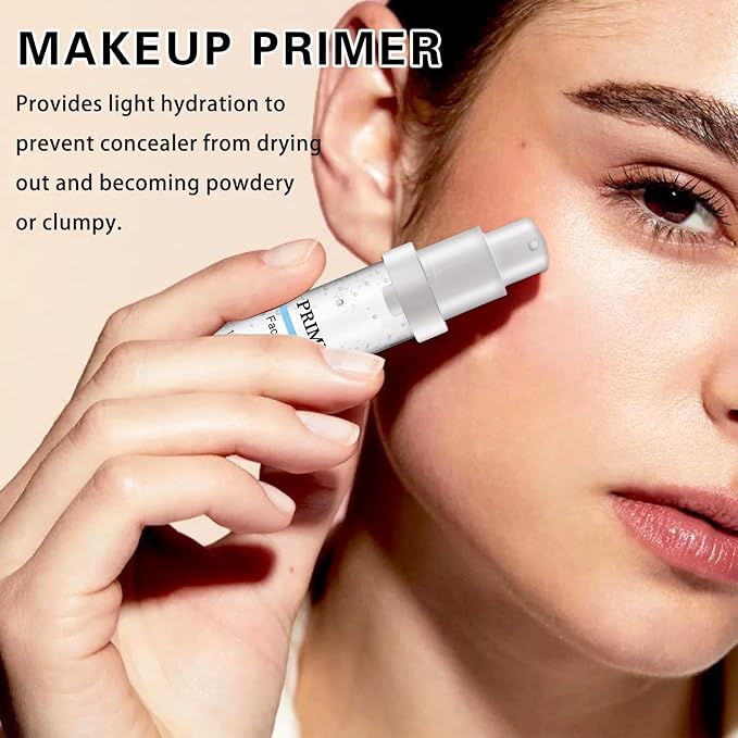 Under Eye Concealer for Dark Circles with Primer,Pot Concealer Full Coverage Tattoo Cover up Makeup,Nourishing and Moisturizing,Cruelty-free（03 Netural）