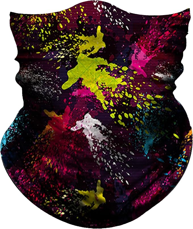 Obacle Neck Gaiter Face Mask Bandana for Dust Wind Sun Protection for Men Women