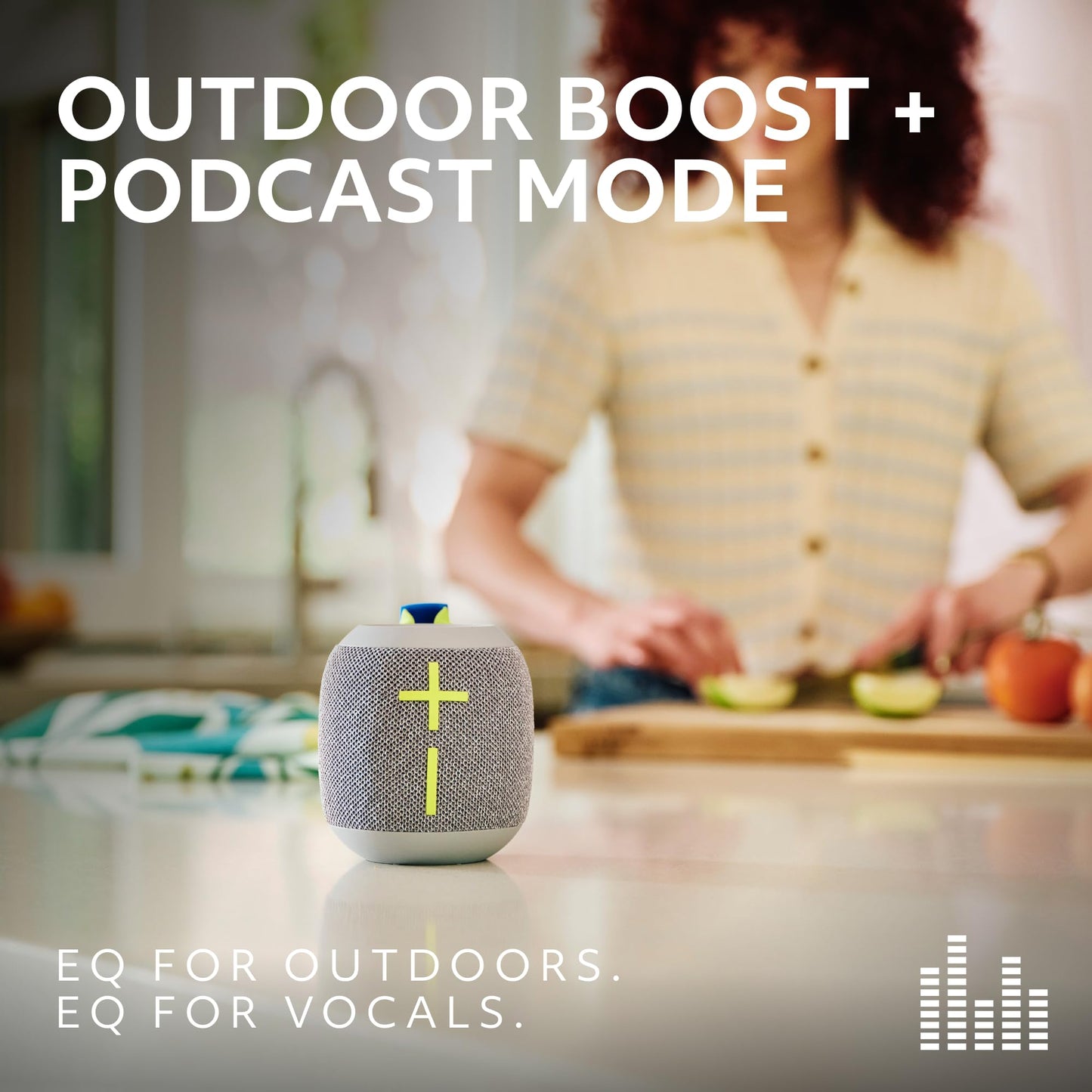 Ultimate Ears WONDERBOOM 4 Portable Waterproof Bluetooth Speaker with Big Bass and 360-Degree Sound, Dustproof Floating Speaker with 131ft (40m) Range- Black