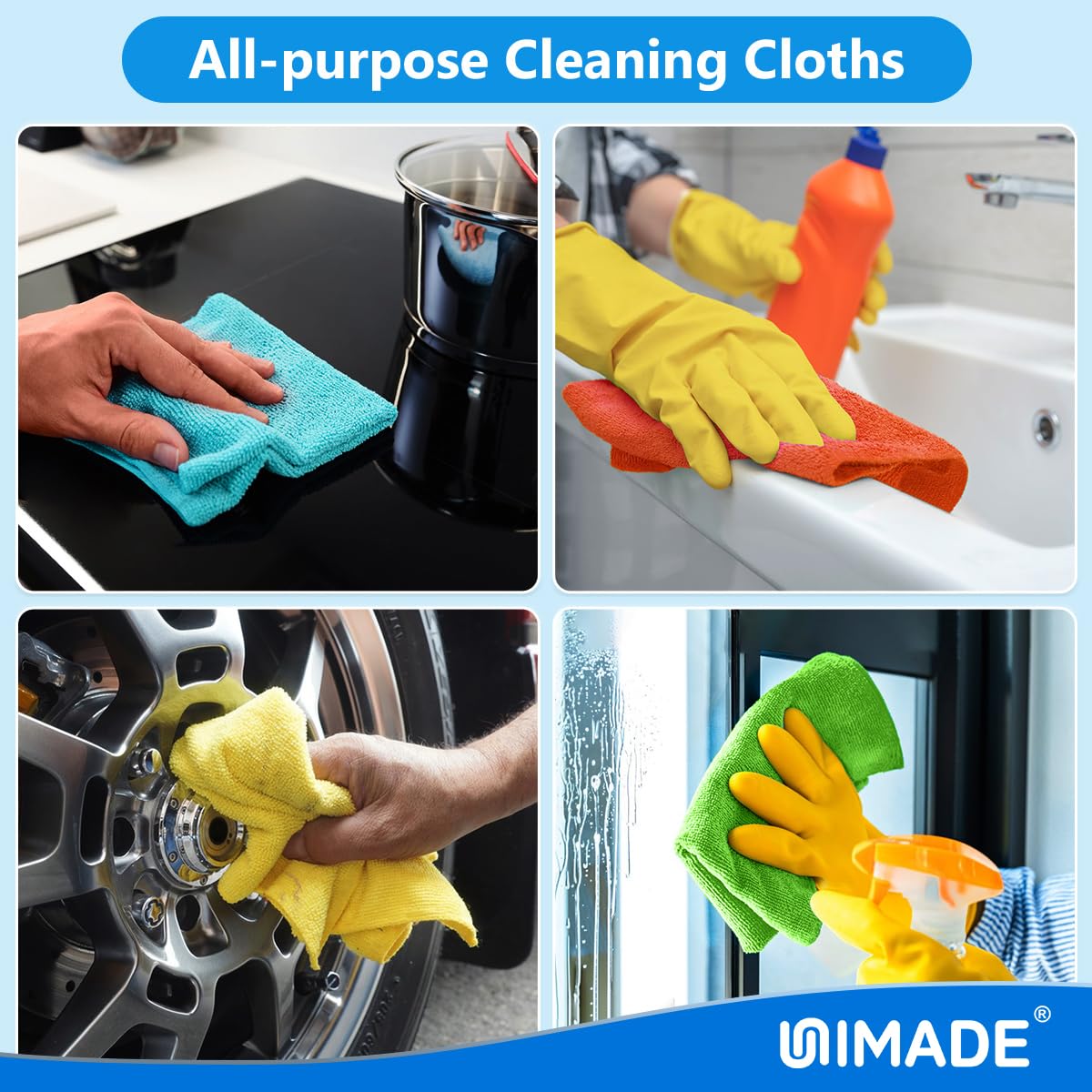 Microfiber Cleaning Cloth (10 Count)