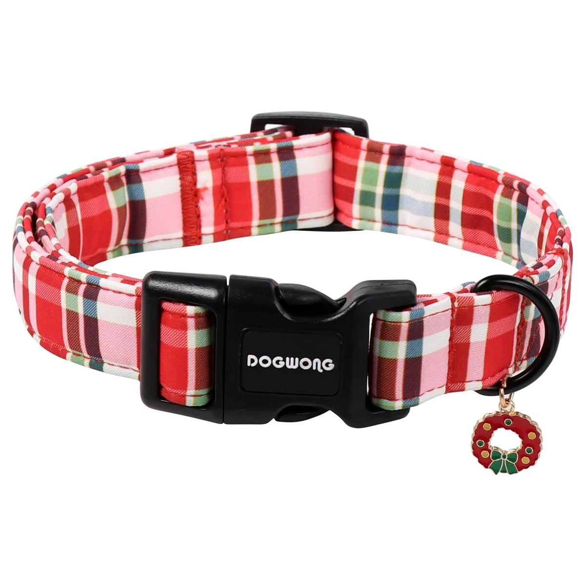 DOGWONG Fall Dog Collar- Pink Halloween Dog Collars Adjustable Classic Halloween Dog Collar for Small Medium Large Dogs S