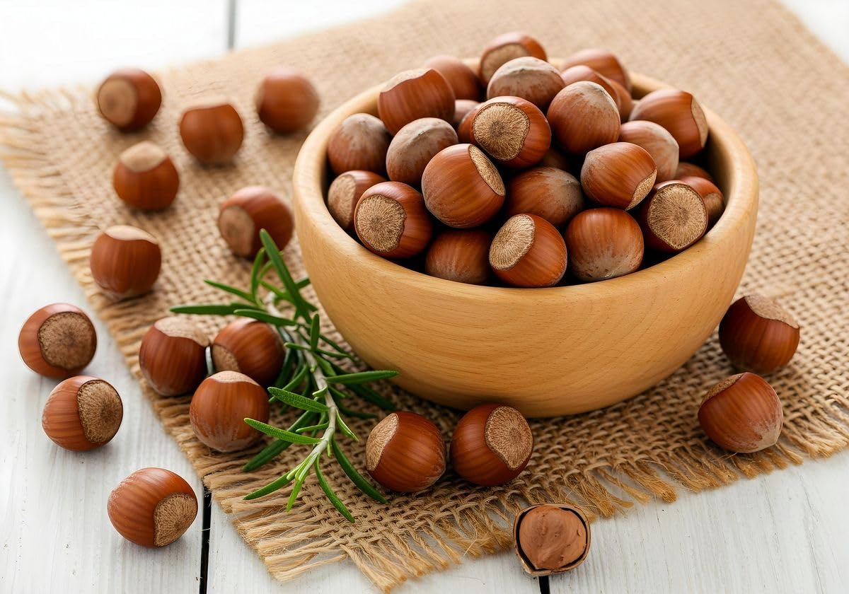 Live Hazelnut Tree 1-2 Feet Tall, 1 Year-Old Hazelnuts Tree, Edible Nut Trees for Growing Outdoor