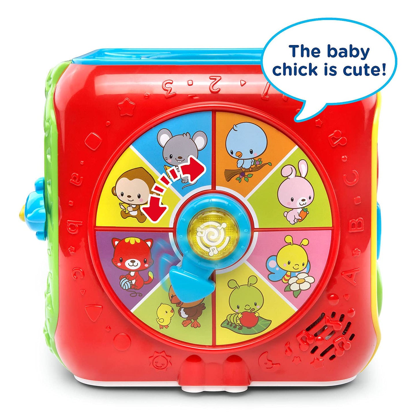 VTech Sort and Discover Activity Cube (Frustration Free Packaging), Red
