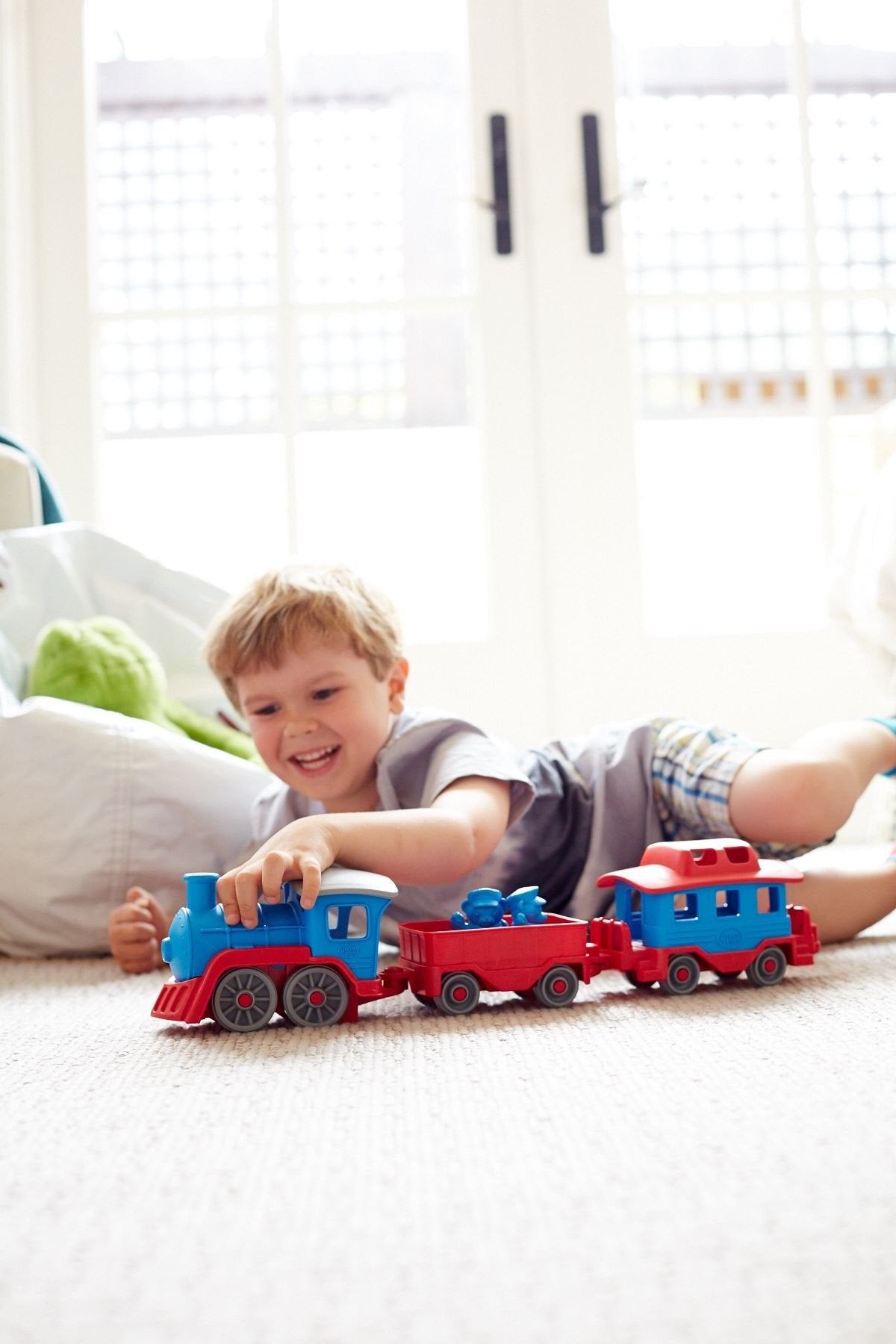 Green Toys Train, Blue
