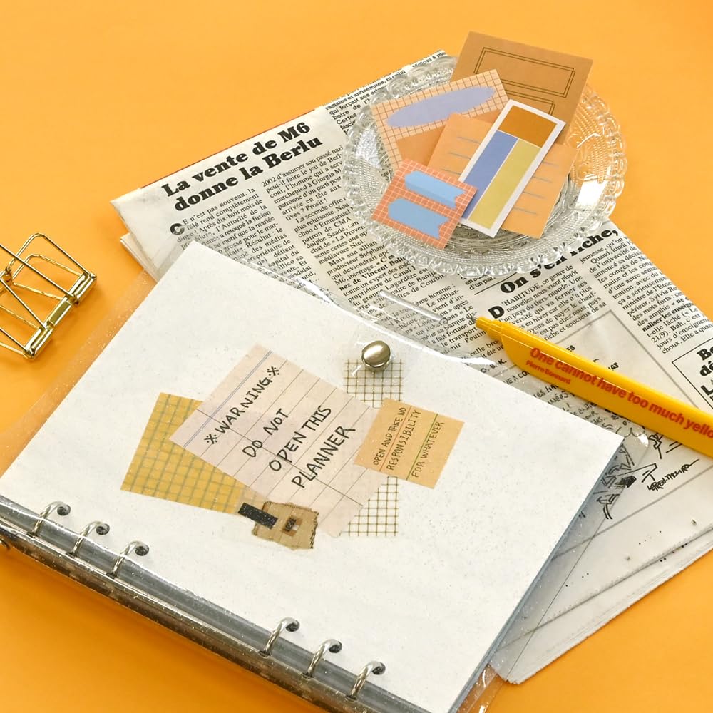 Monolike Message & Label Sticker Pack (102Pcs) - Variety Pack, Journal, Scrapbook, Waterproof, Fancy Sticker