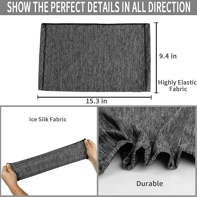 Achiou Neck Gaiter Face Cover Scarf, UV Protection Mask for Men and Women,Soft Windproof, Hiking Cycling Running