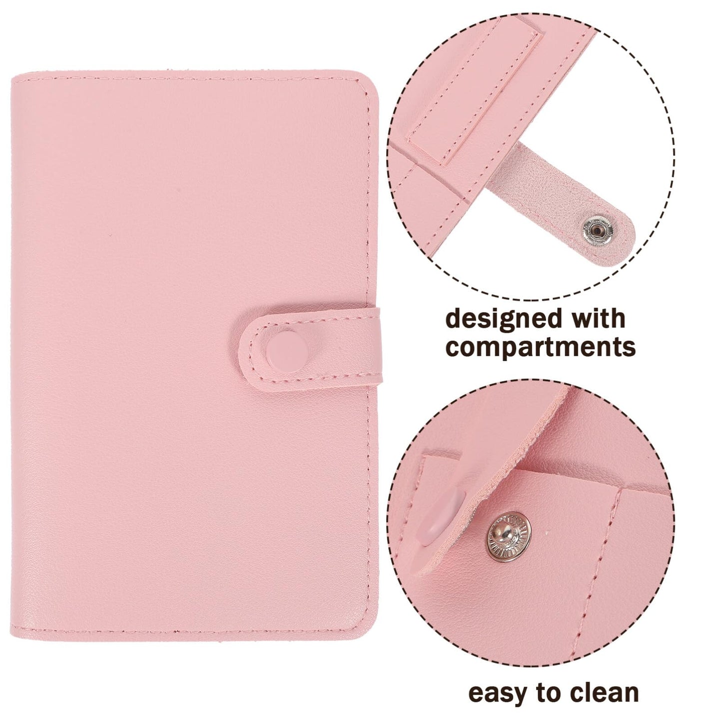 NOLITOY 37 Hole Manicure Kit Nail Bag Tool Box Storage Organizer for Drill Bits