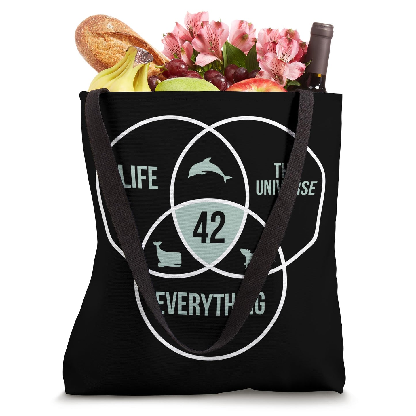 Life The Universe And Everything 42 Answer To Life Tote Bag