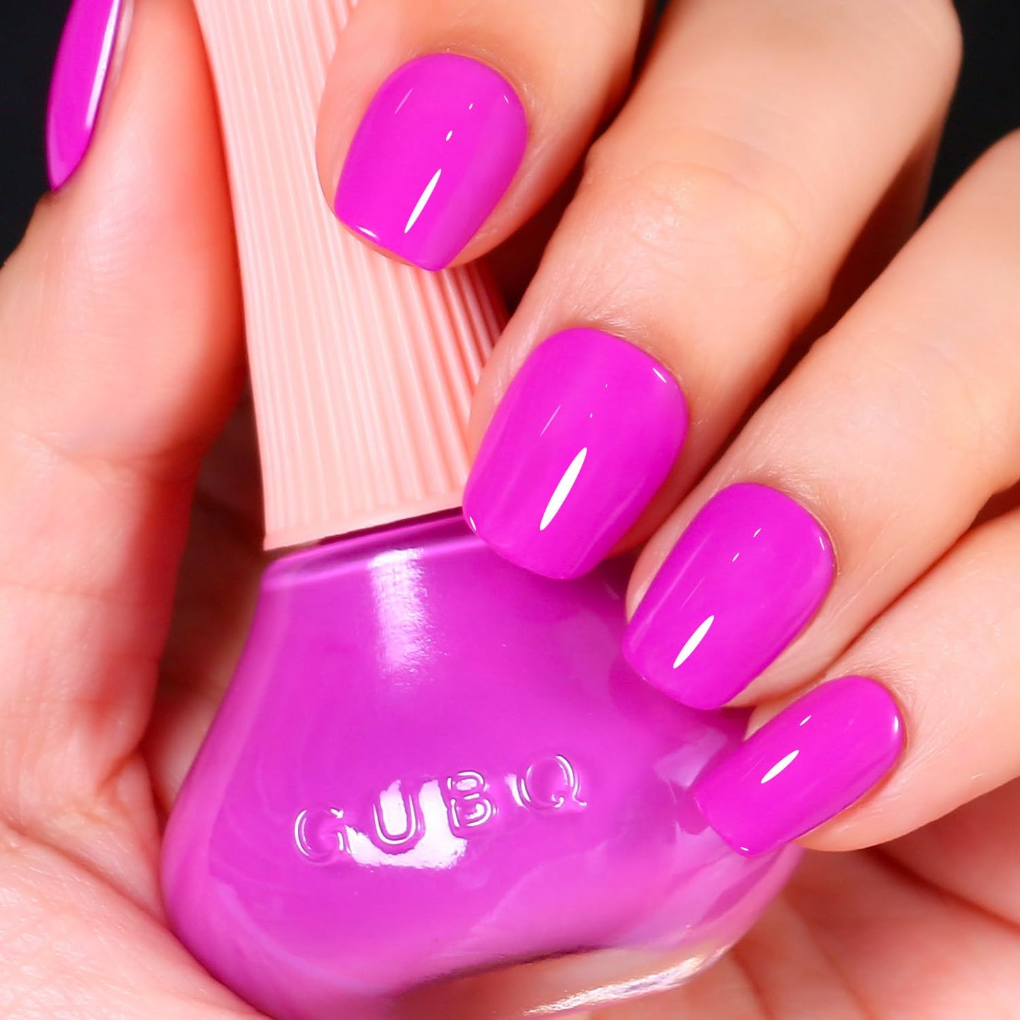 Major Dijit Magenta Purple Quick Dry Regular Nail Polish - Nail Art Lacquer, 0.41 Fl Oz