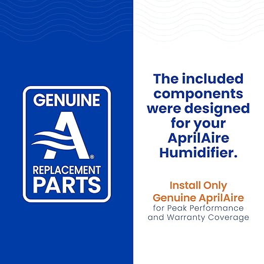 AprilAire 5846 Humidifier Installation Kit for Whole Home Fan Powered Humidifier with Automatic Control, Compatible with Model 700, Black