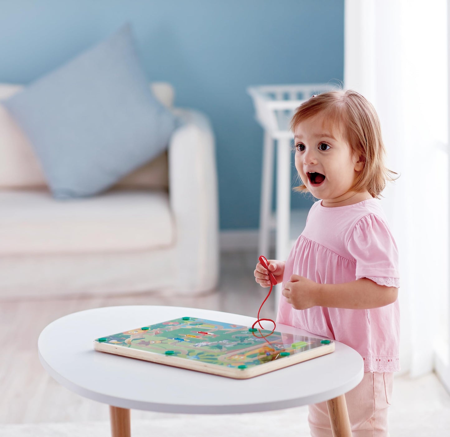 Hape Wooden Jungle Magnetic Maze